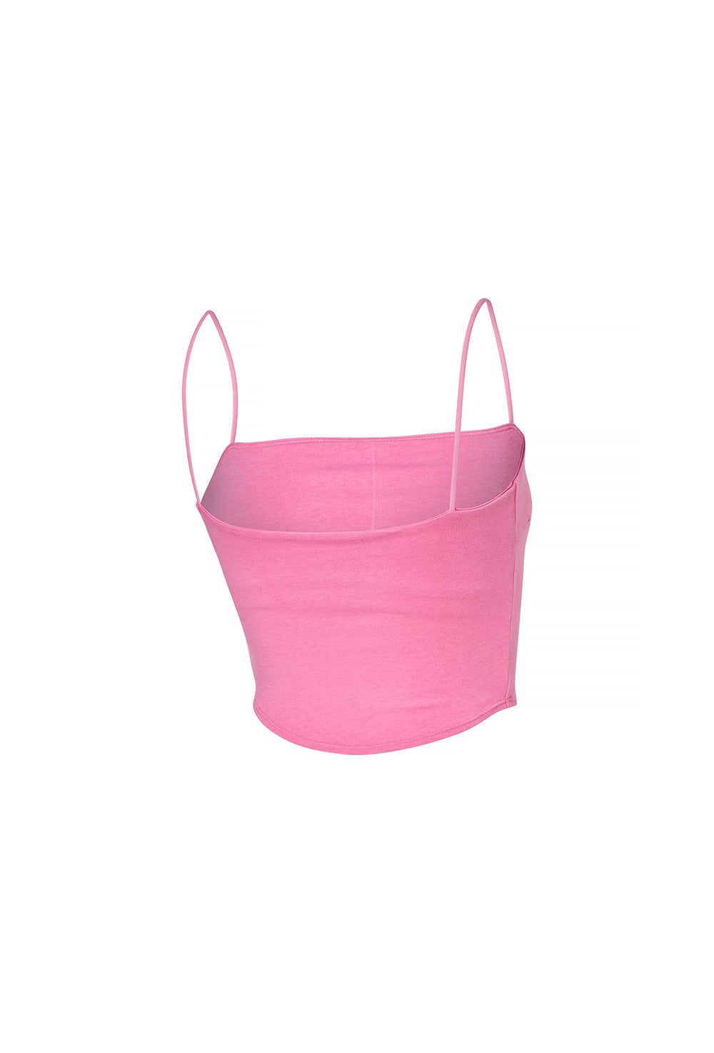 Kelly String Crop Top - After Pink