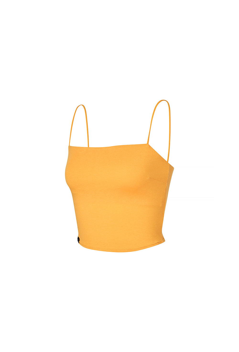 Kelly String Crop Top - Mid Yellow