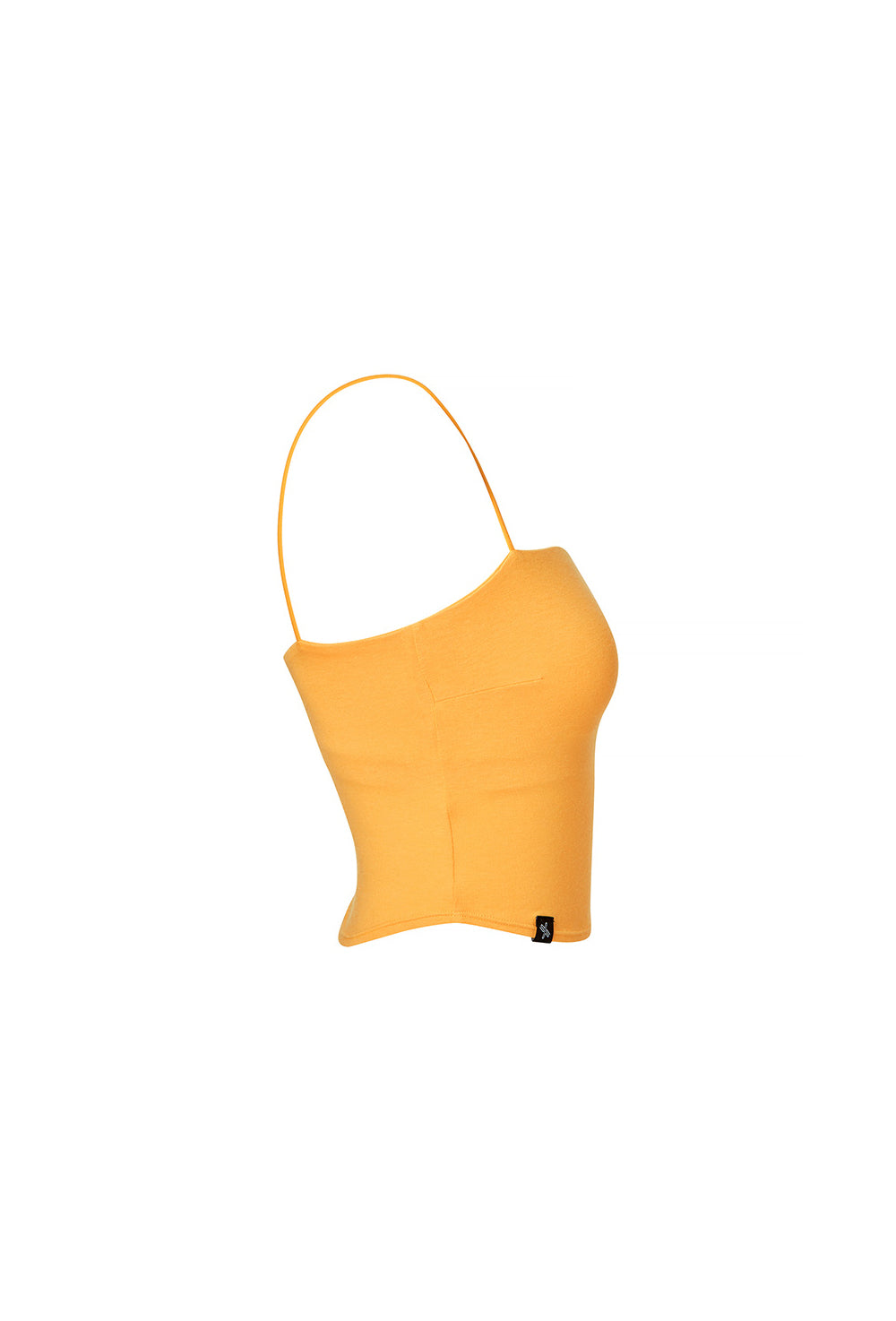 Kelly String Crop Top - Mid Yellow