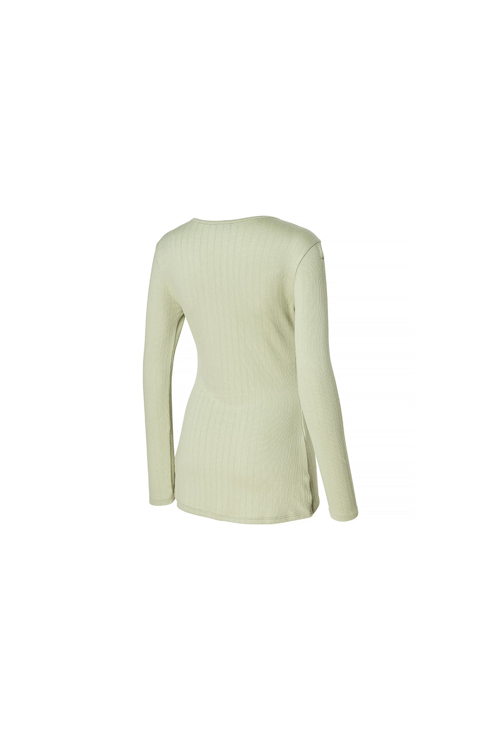 Ribbed Zip up Cover Cardigan - Laurel Green