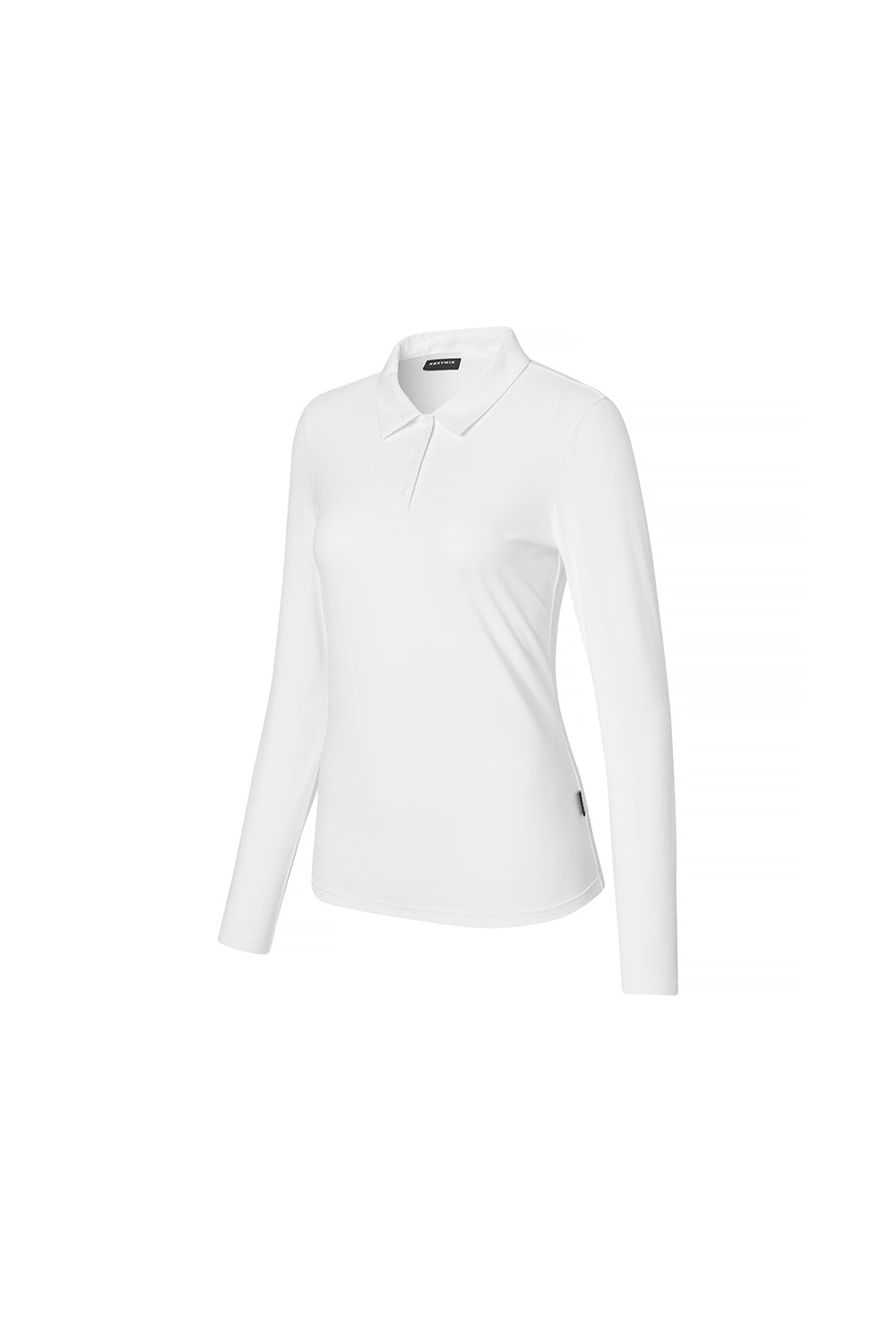 Ecodex Women's Polo Long T-Shirt - Ivory
