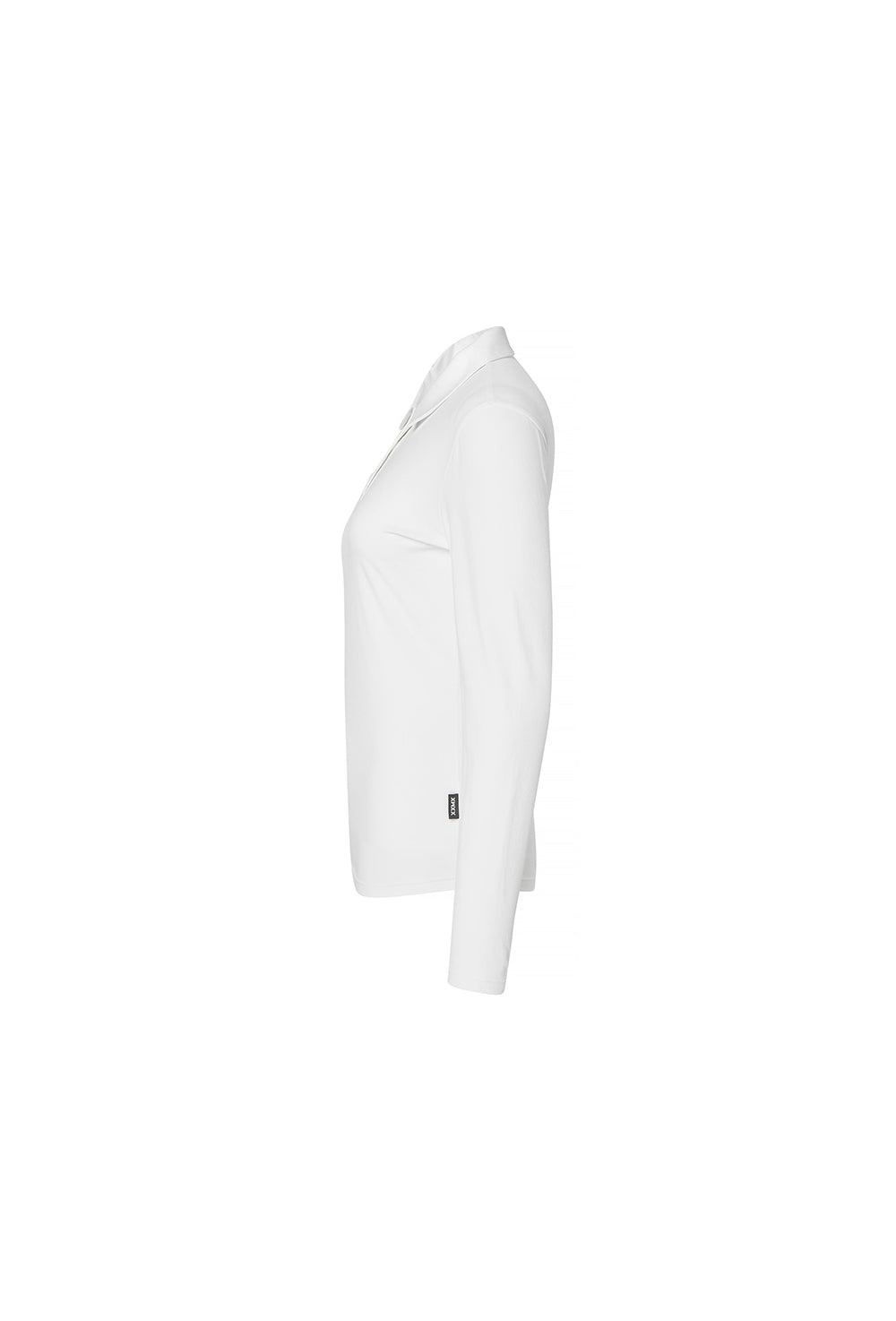 Ecodex Women's Polo Long T-Shirt - Ivory