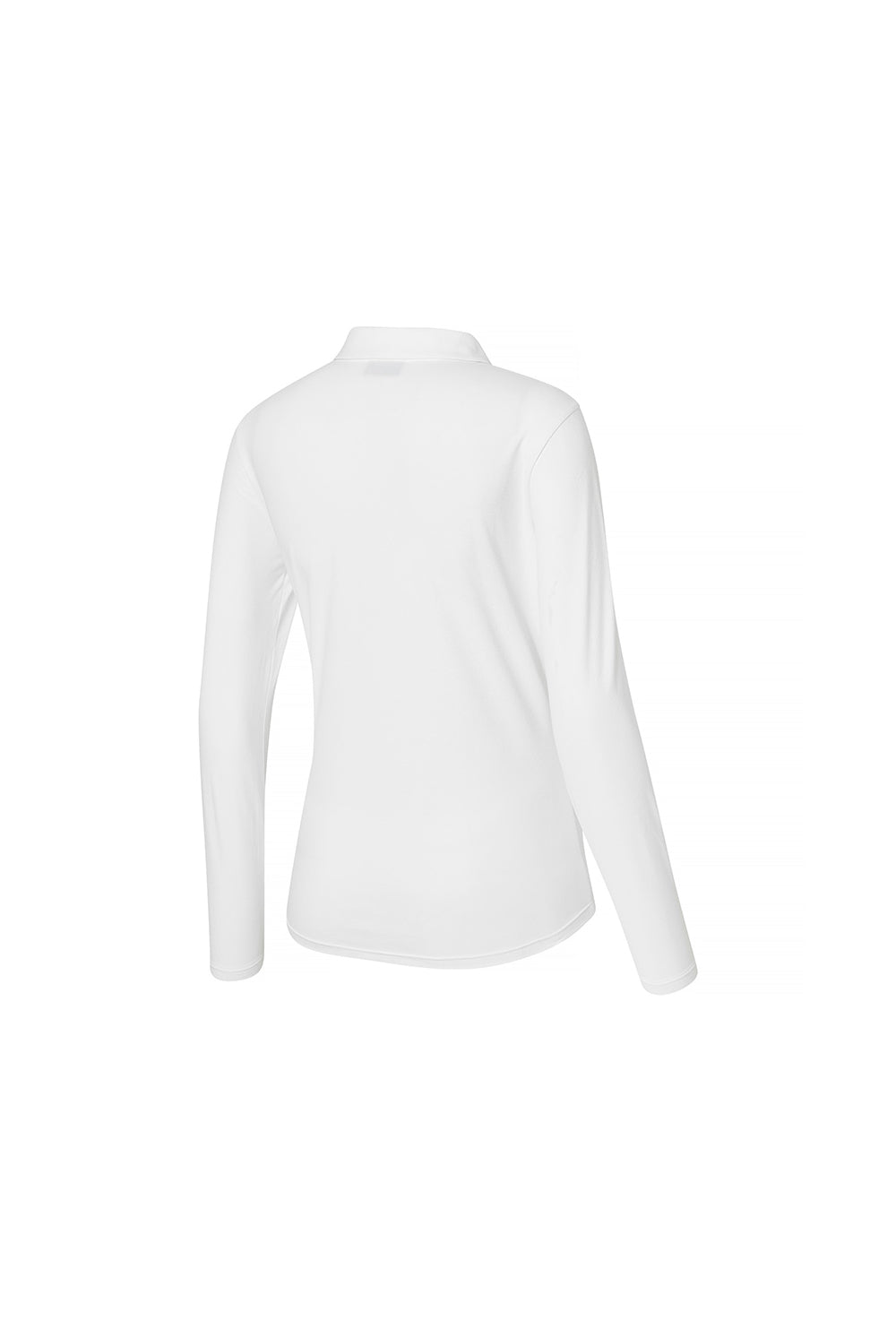 Ecodex Women's Polo Long T-Shirt - Ivory