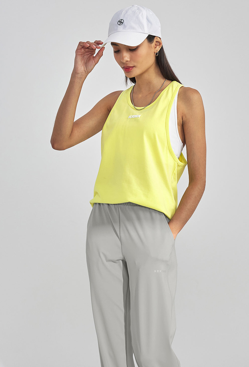 XXMX Cotton Sleeveless - Pale Lemon