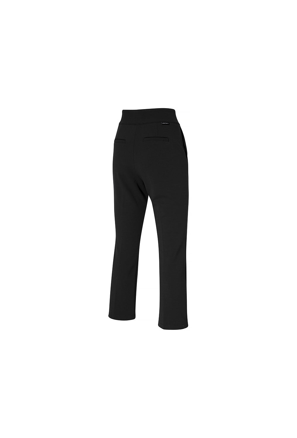 Stretch Banding Napping Bootscut Slacks - Black