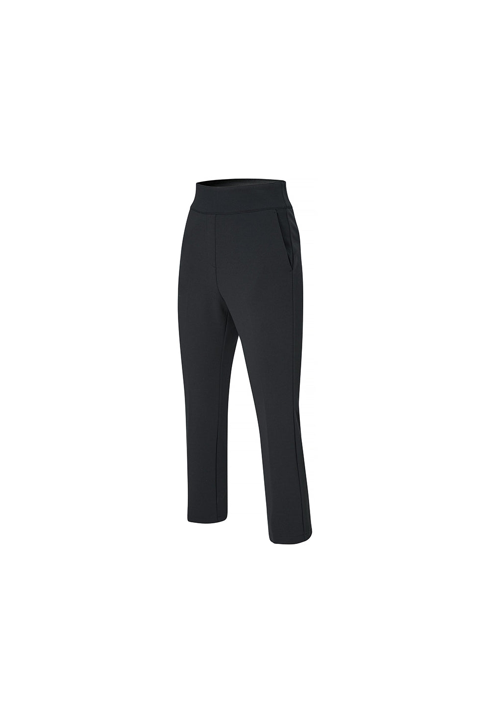 Stretch Banding Napping Bootscut Slacks - Move Charcoal