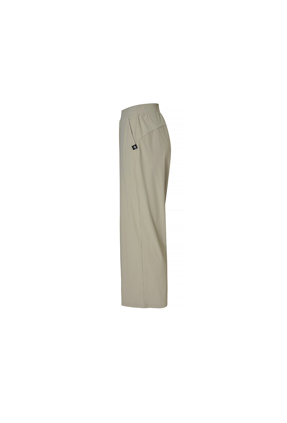 Tricot Pintuck Wide Pants - Sage Cookie