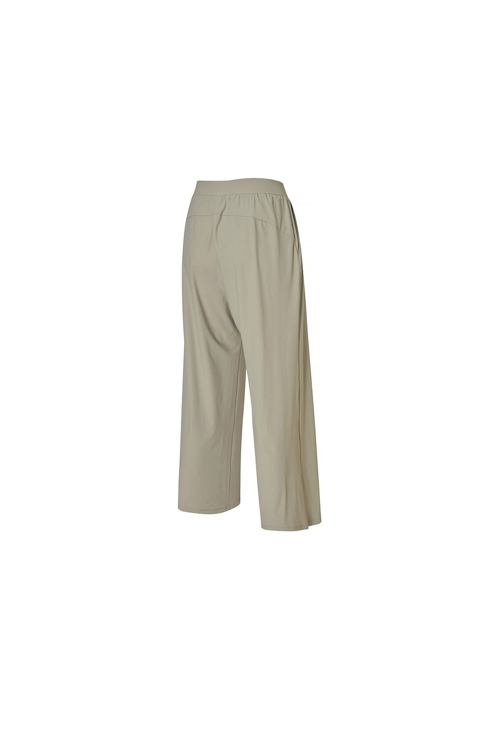 Tricot Pintuck Wide Pants - Sage Cookie