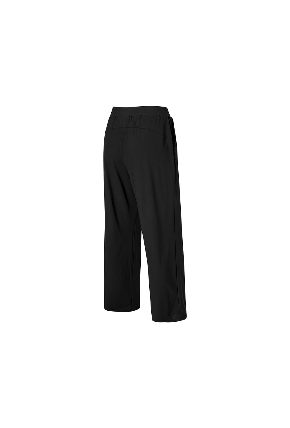 Tricot Pintuck Wide Pants - Black