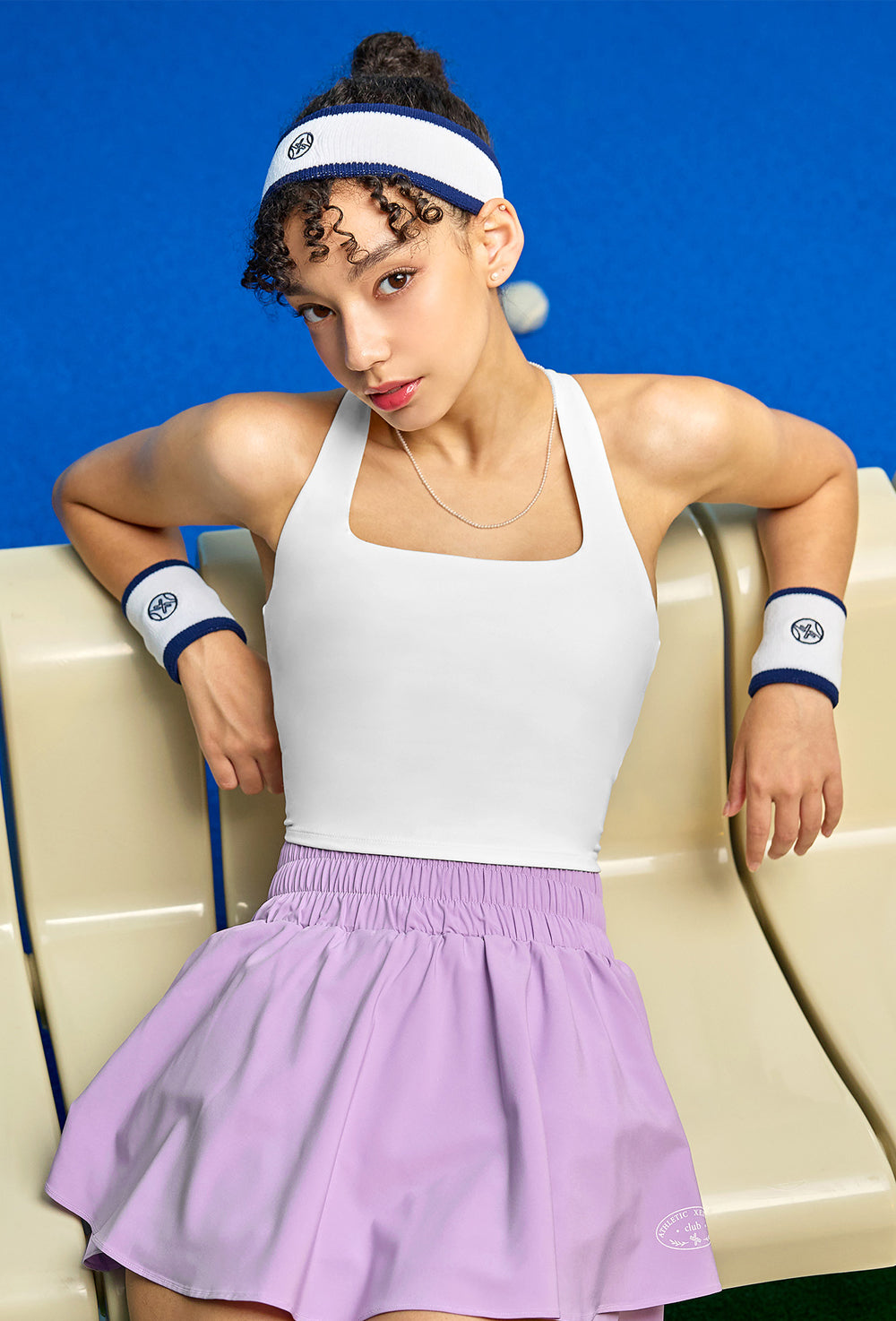 XELLA Intension X Banding Stretch Top - Ivory