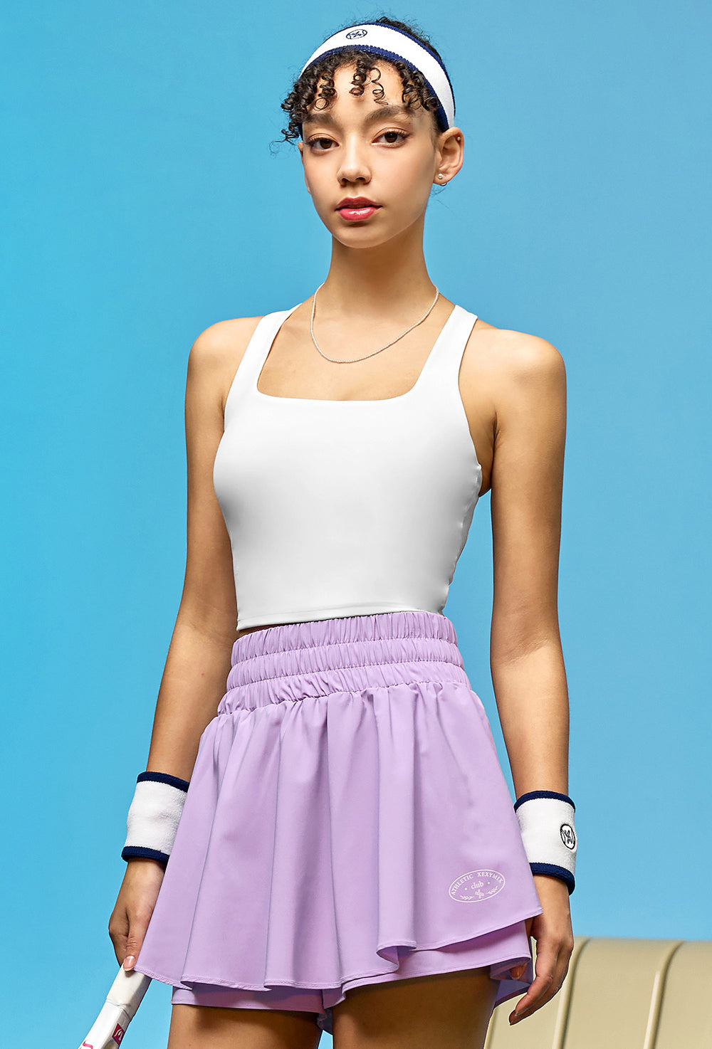 XELLA Intension X Banding Stretch Top - Ivory