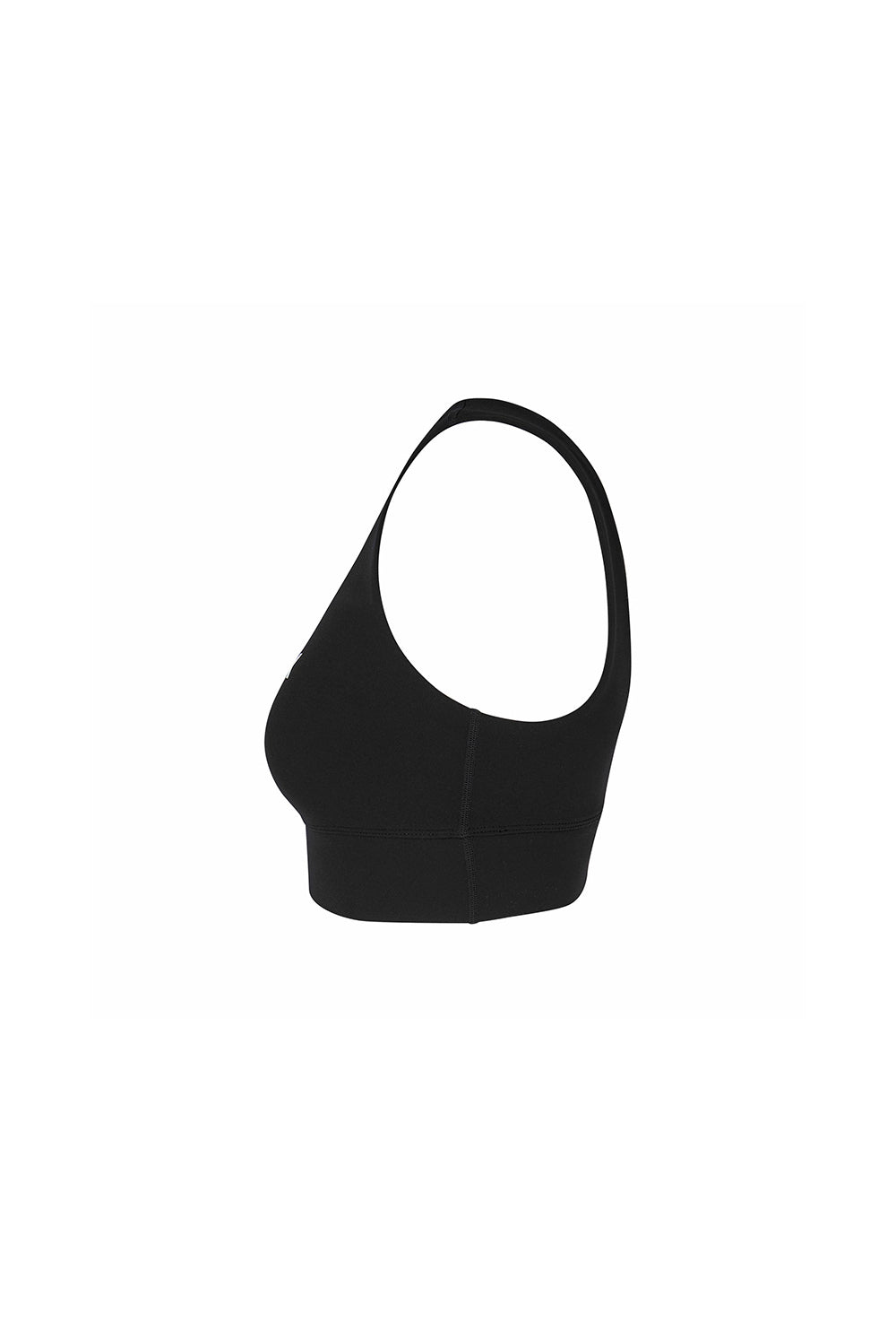 Black Label Signature Power Rise Bra Top - Black
