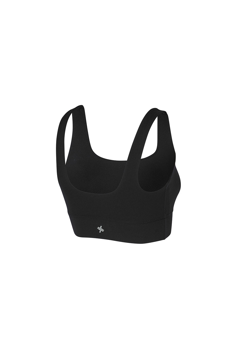 Black Label Signature Power Rise Bra Top - Black