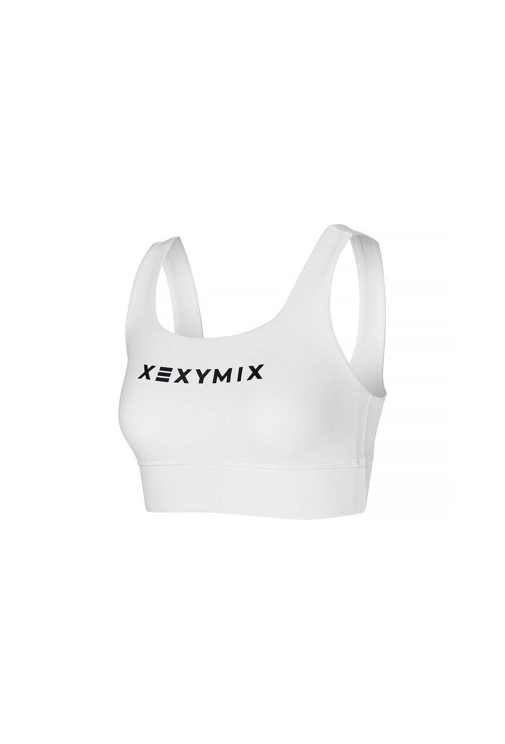 Black Label Signature Power Rise Bra Top - Ivory