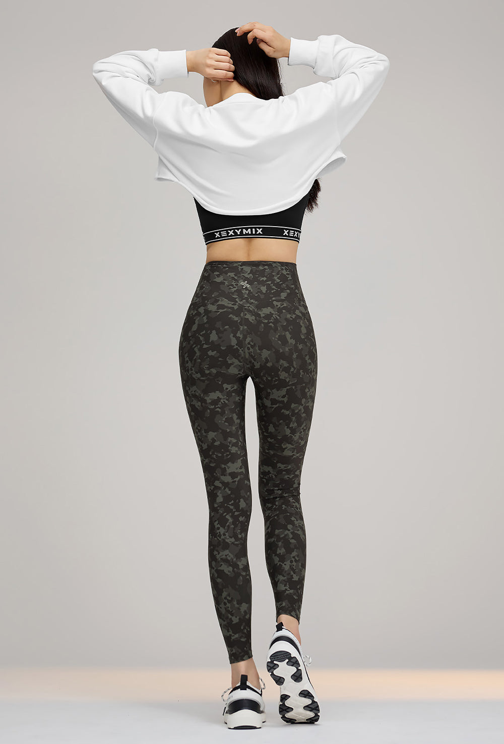 XELLA Intension Camouflage Leggings - Camo Khaki