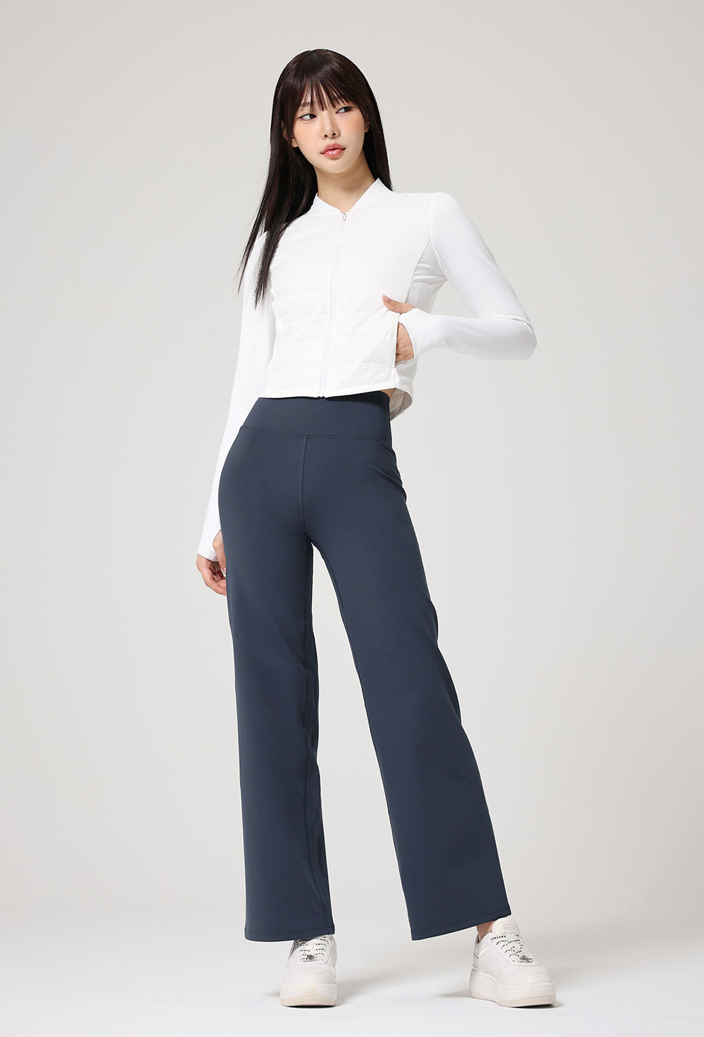 XELLA Intension Napping Wide Leggings - Ash Navy