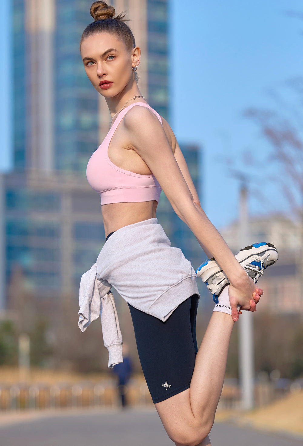 XELLA Intention 5 Biker Shorts - Ocean Navy