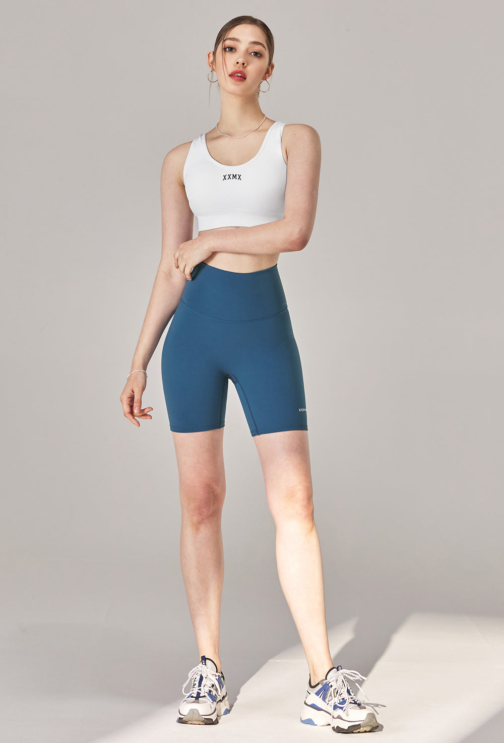 Black Label 360N Leggings 3.5 Shorts - Twilight Blue
