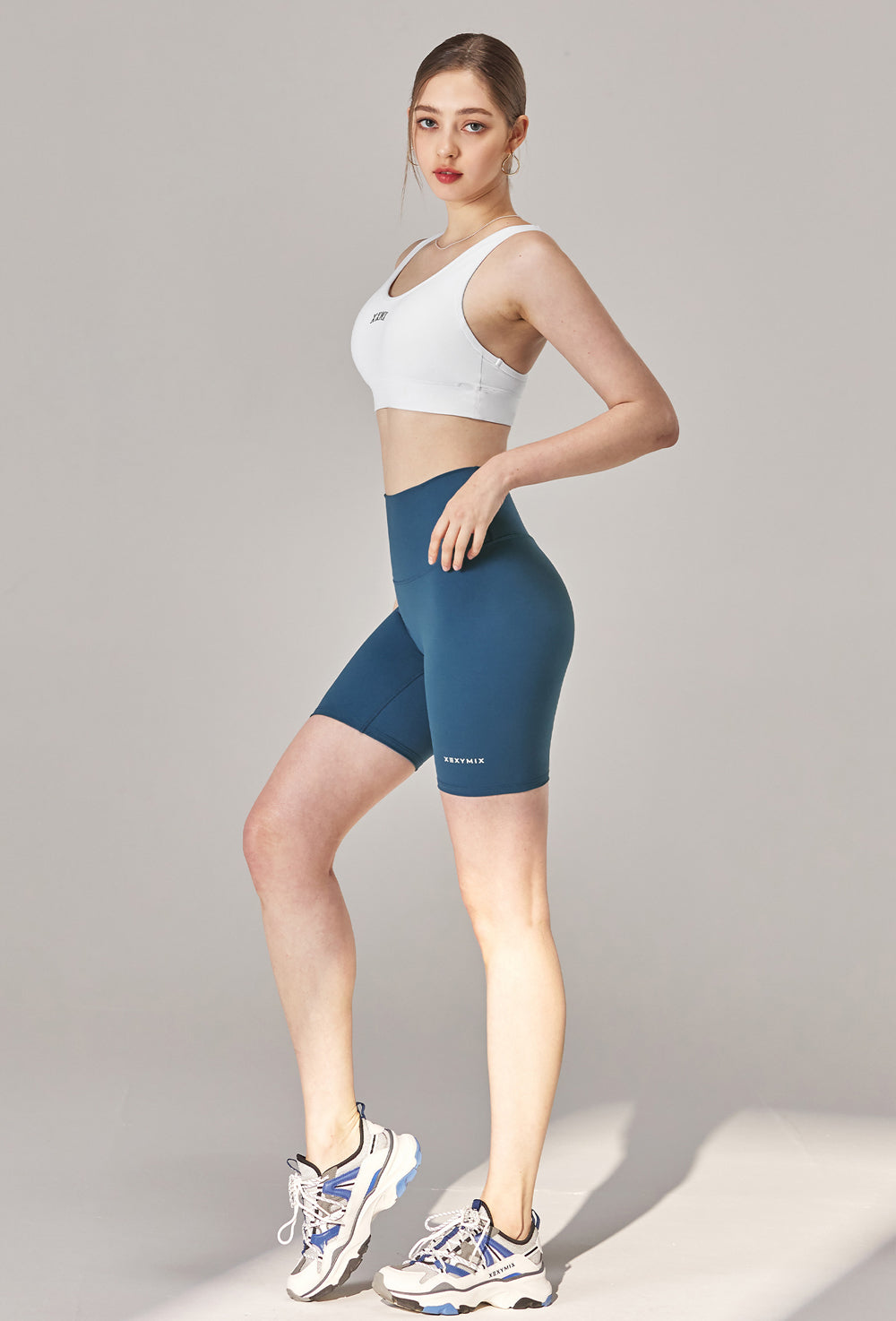 Black Label 360N Leggings 3.5 Shorts - Twilight Blue