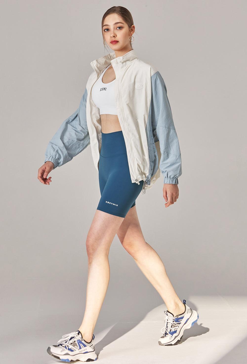 Black Label 360N Leggings 3.5 Shorts - Twilight Blue