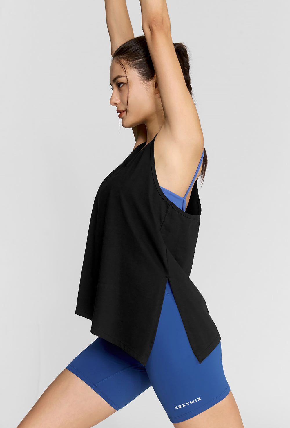 Black Label 360N Hip Pocket Leggings 3 - Deep Water Blue