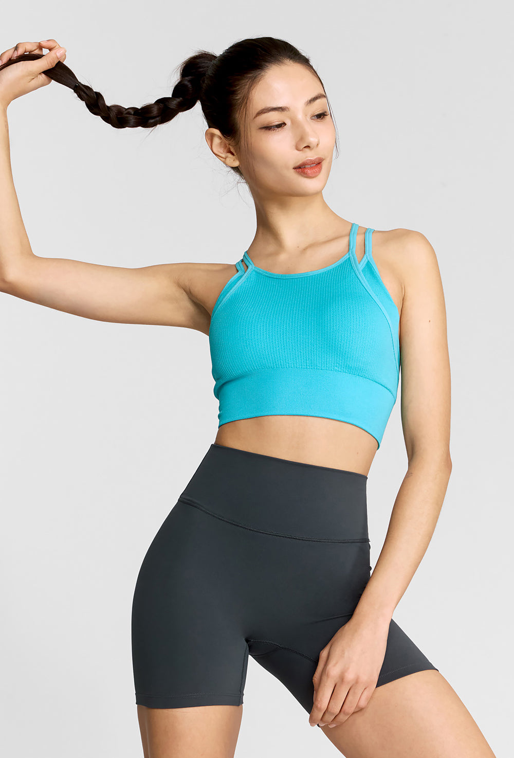 Black Label 360N Hip Pocket Leggings 3 - Sharp Gray