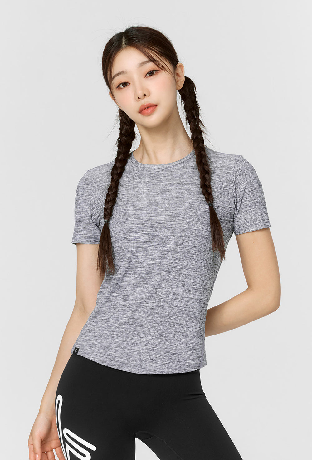 Ice Feather Light Short Sleeve - Heather Gray