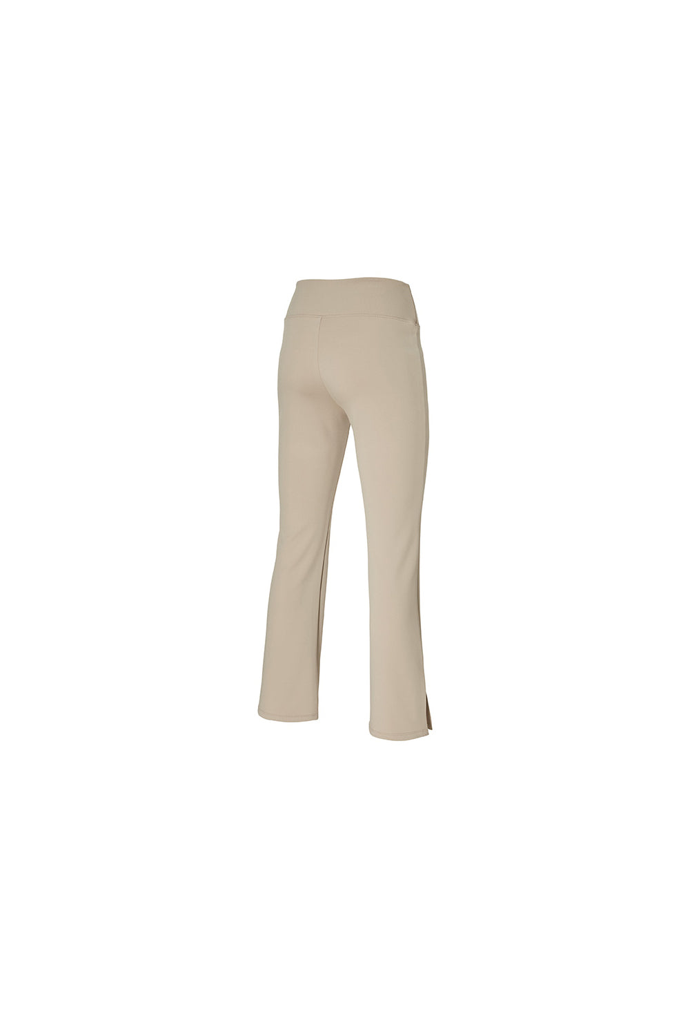 Stretch Formal Boots Cut Slit Pants - Dust Beige