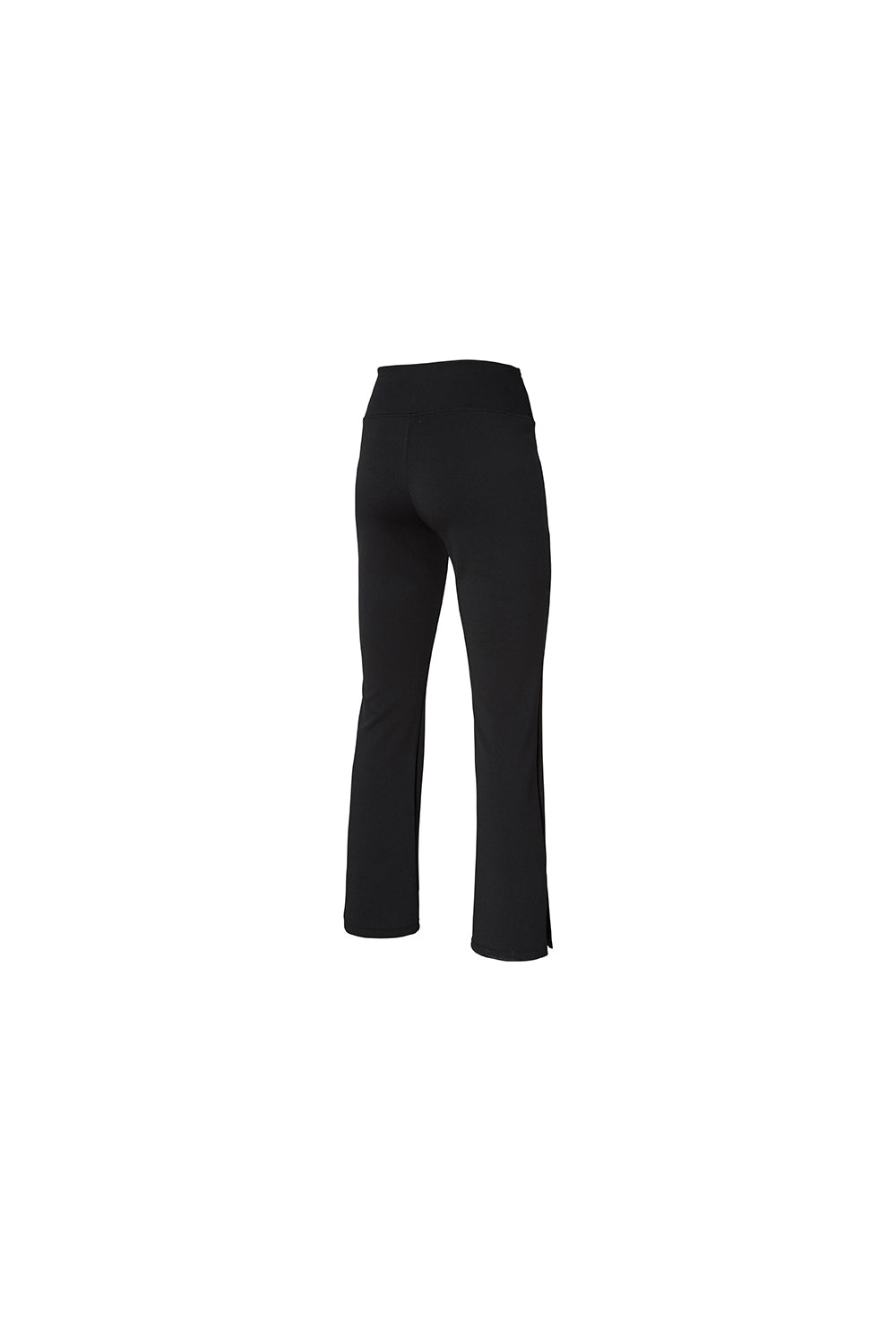 Stretch Formal Boots Cut Slit Pants - Black