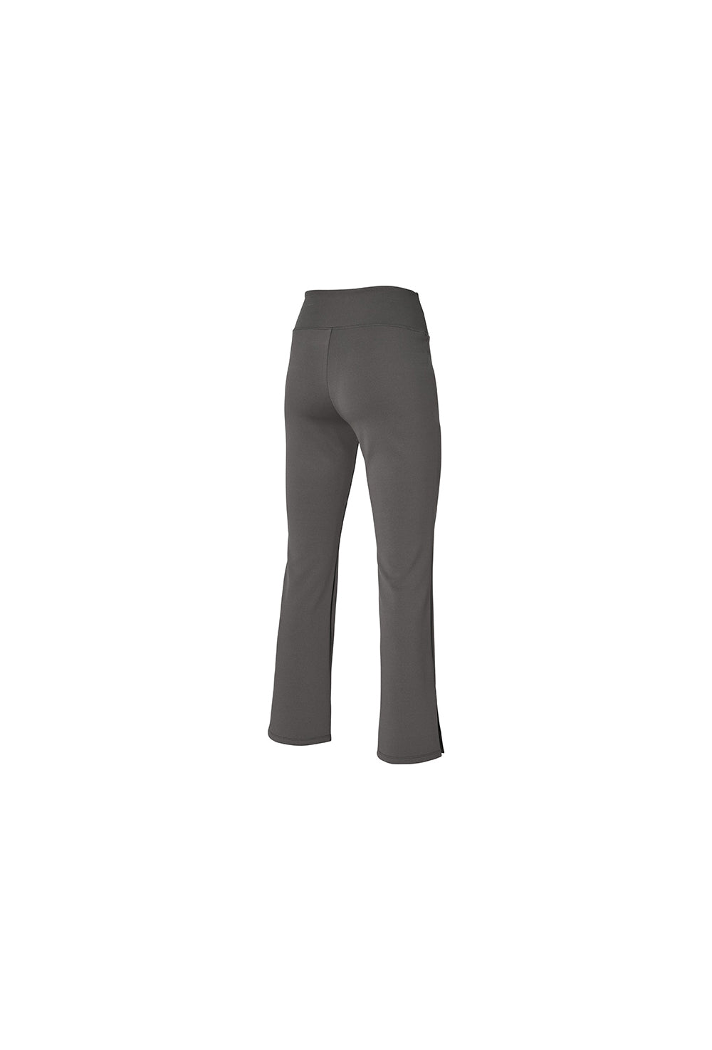 Stretch Formal Boots Cut Slit Pants - Pebble Gray