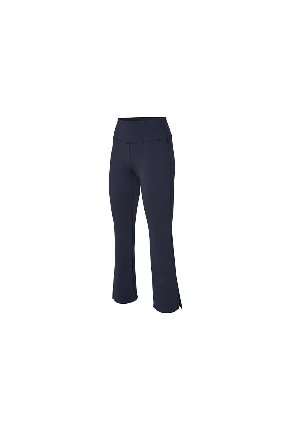 Stretch Formal Boots Cut Slit Pants - Deep Gray