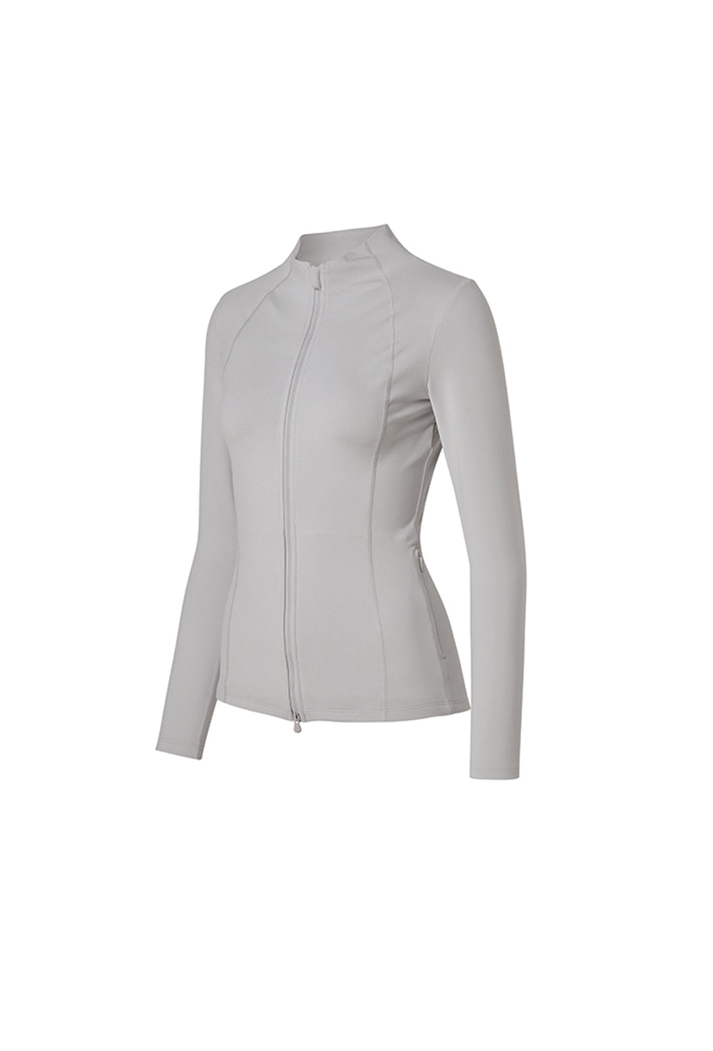 XELLA Intention Slim Fit Zip-up Jacket - Rainy Day