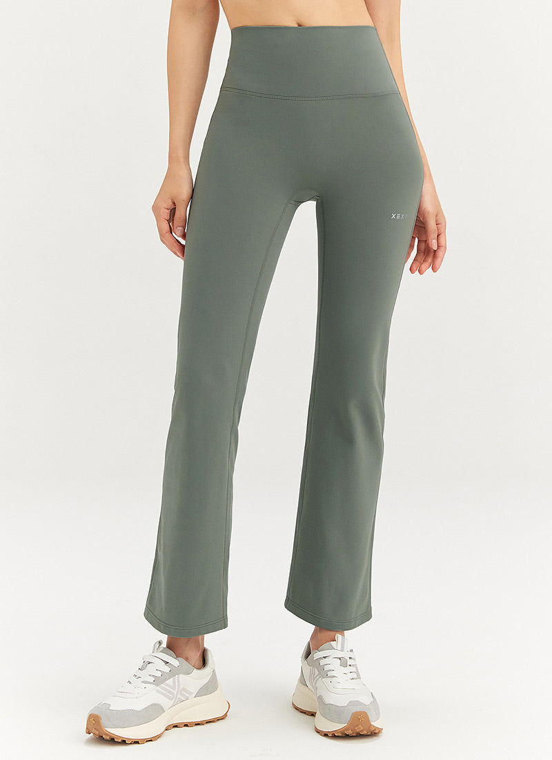 Black Label Signature 360N Napping Boots Cut Pants - Agave Green