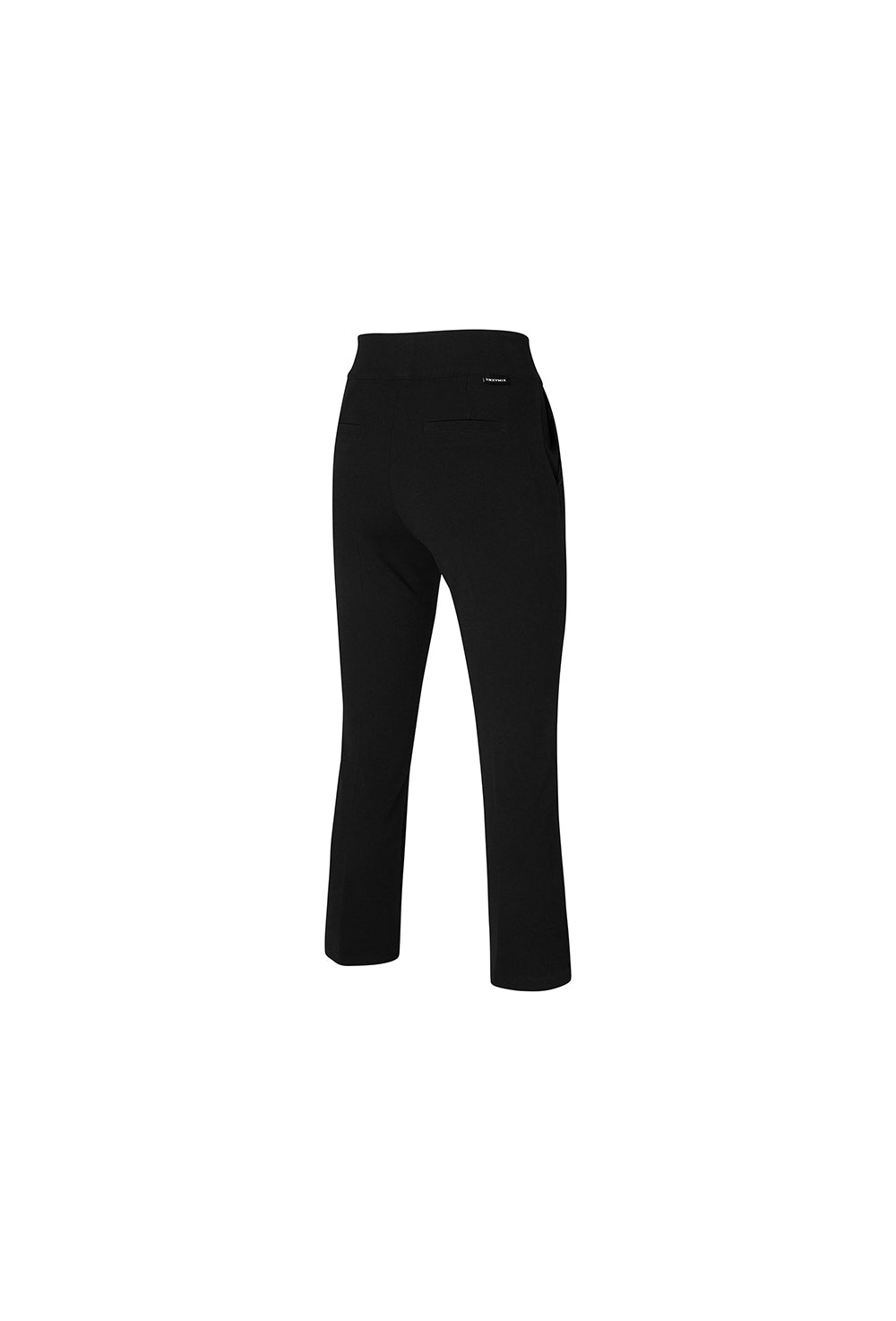 Stretch Banding Boots Cut Slacks - Black