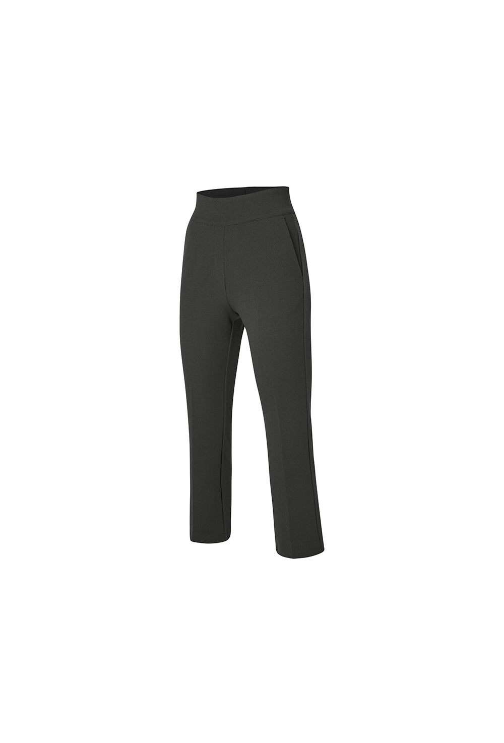 Stretch Banding Boots Cut Slacks - Formal Gray