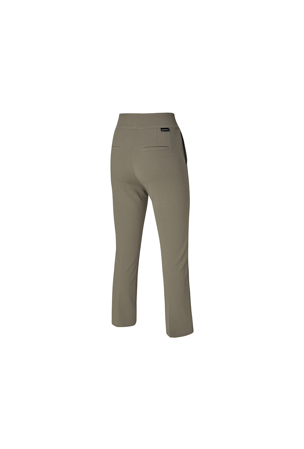 Stretch Banding Boots Cut Slacks - Weather Gray