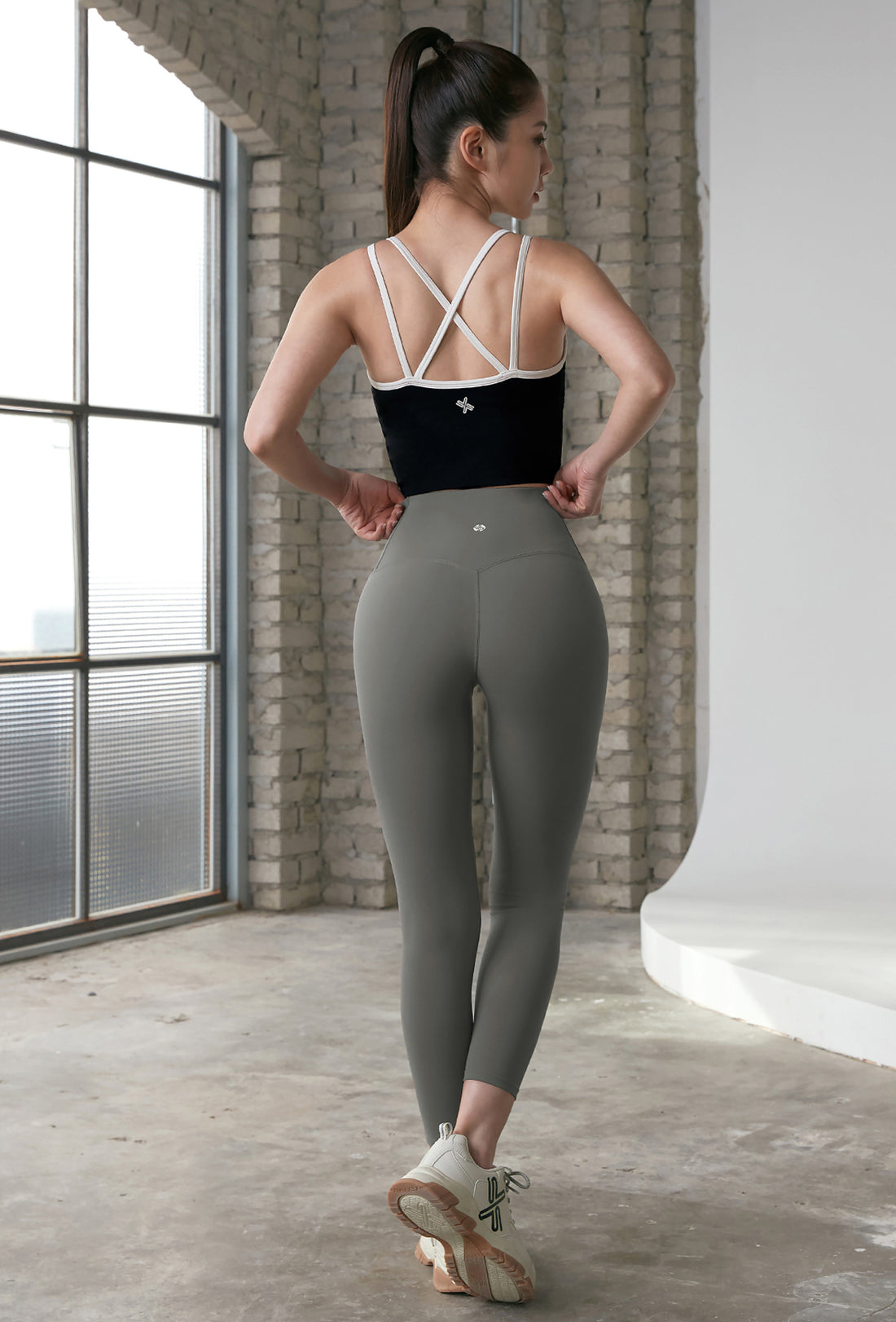Black Label Signature 360N 8.5 Leggings - Ash Mood