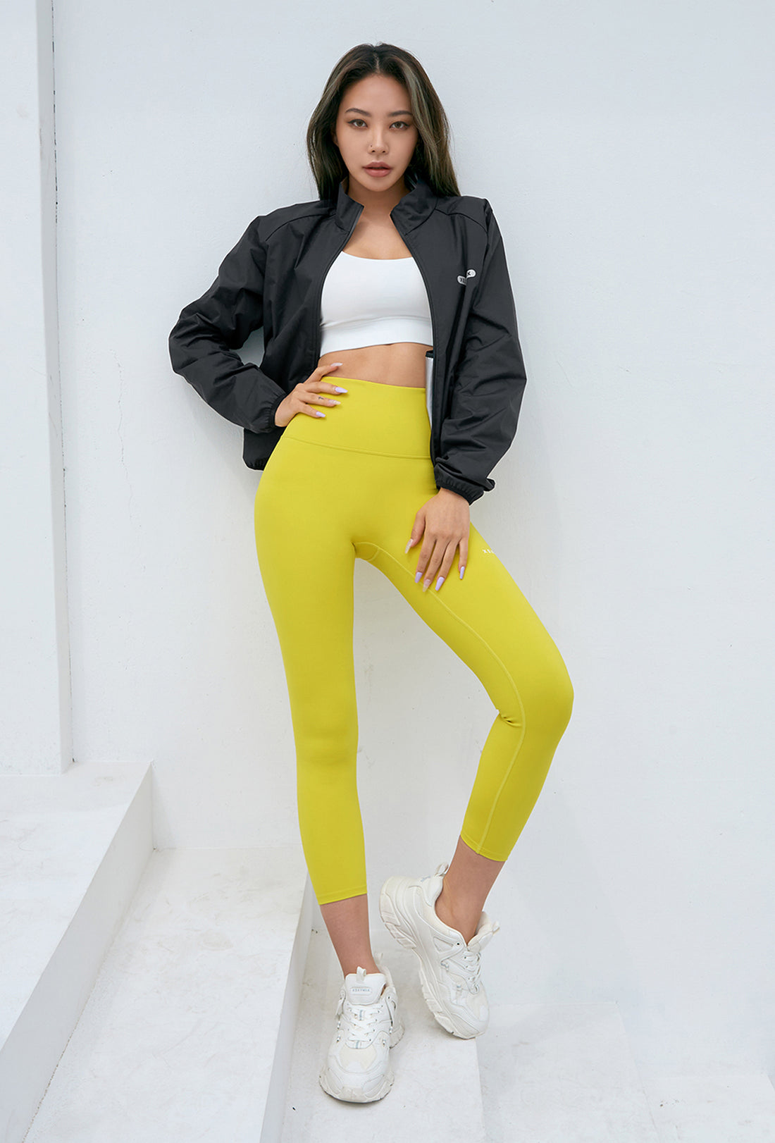 Black Label Signature 360N 8.5 Leggings - Olive Yellow