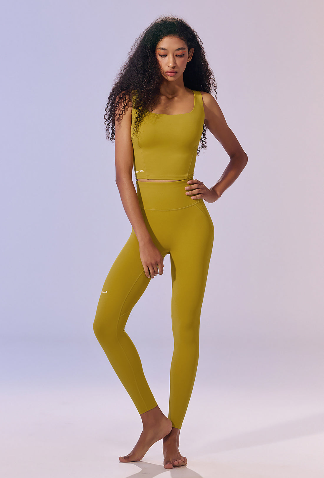 Black Label Signature 380N Leggings - Antique Yellow