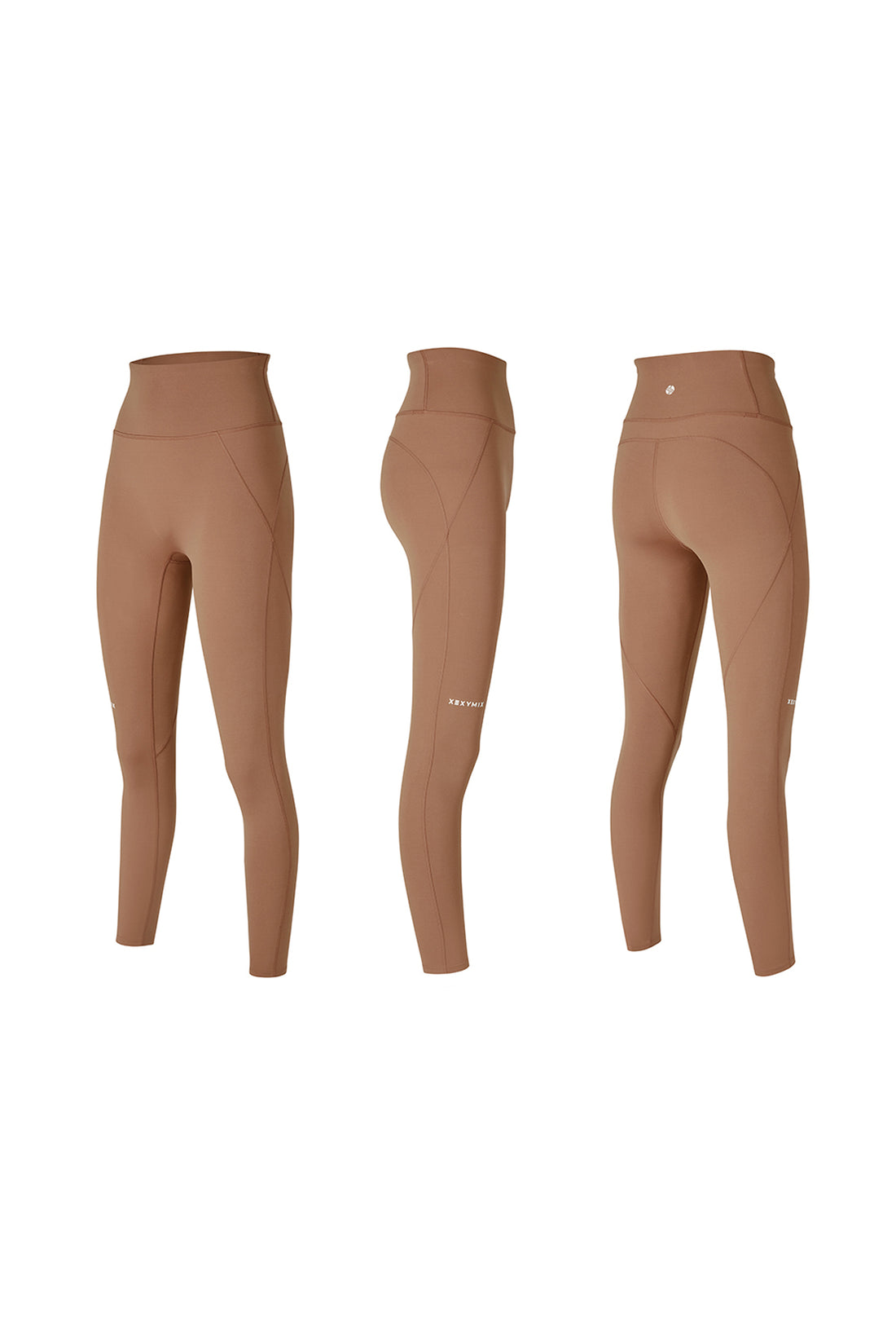 XEXYMIX Black Label Signature 380N Leggings - Caramel Bun