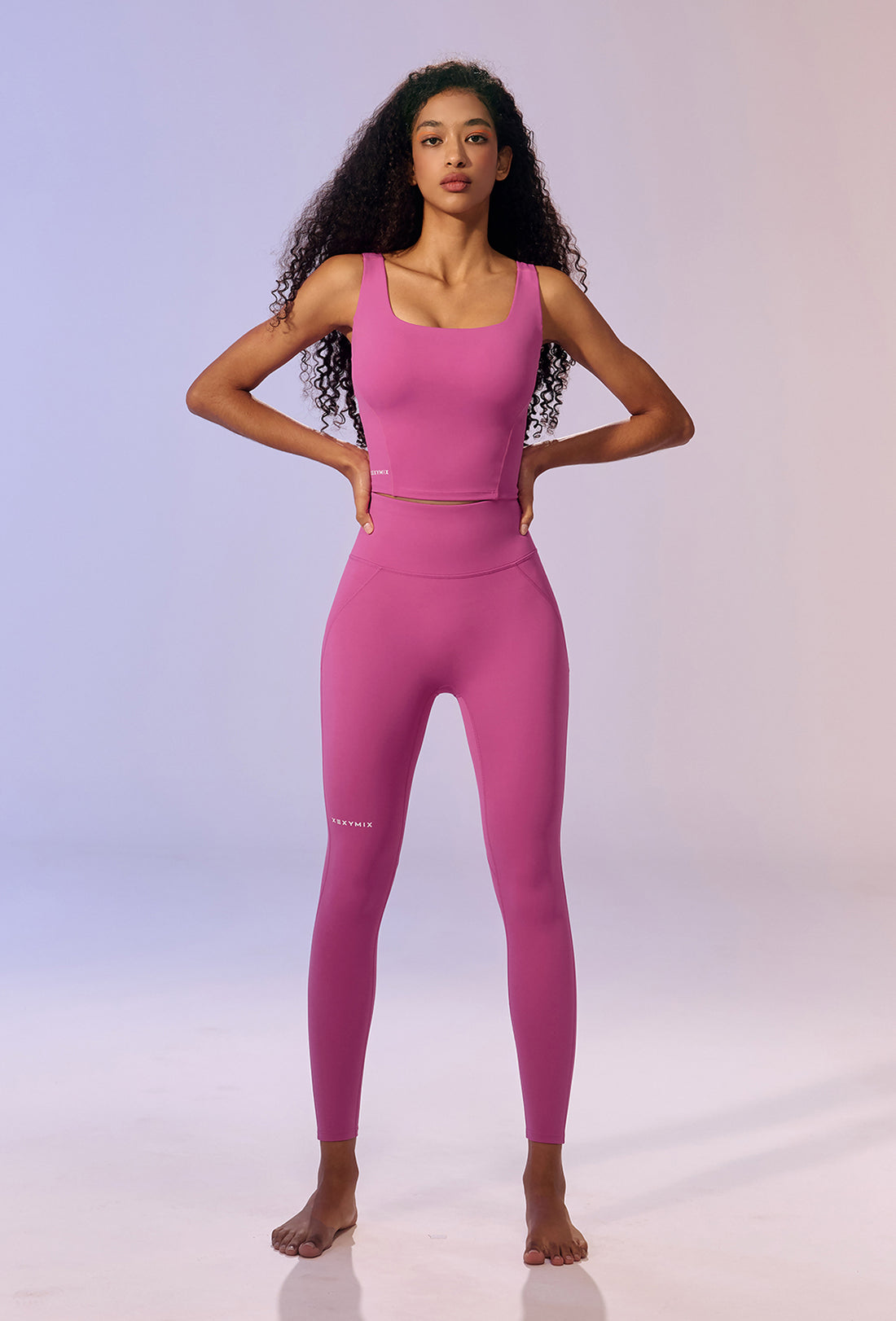 Black Label Signature 380N Leggings - Magenta Berry