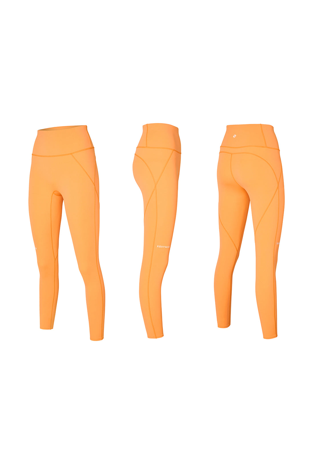 XEXYMIX Black Label Signature 380N Leggings - Orange Moose