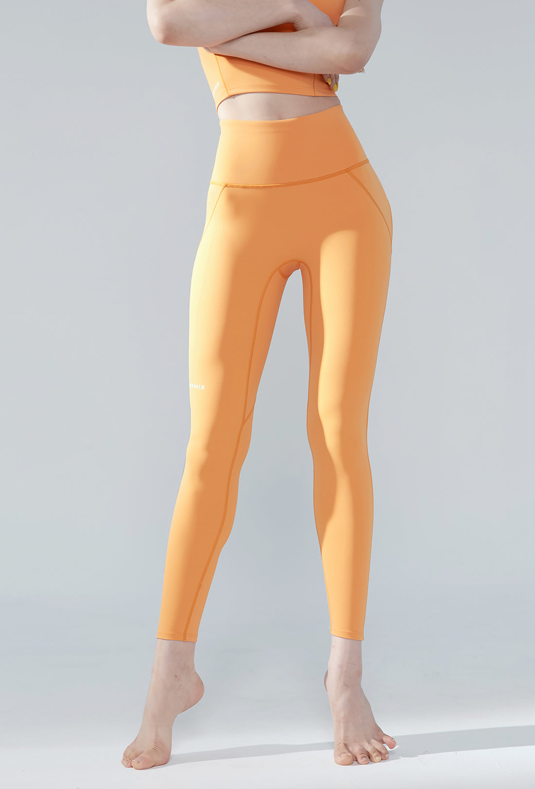 XEXYMIX Black Label Signature 380N Leggings - Orange Moose