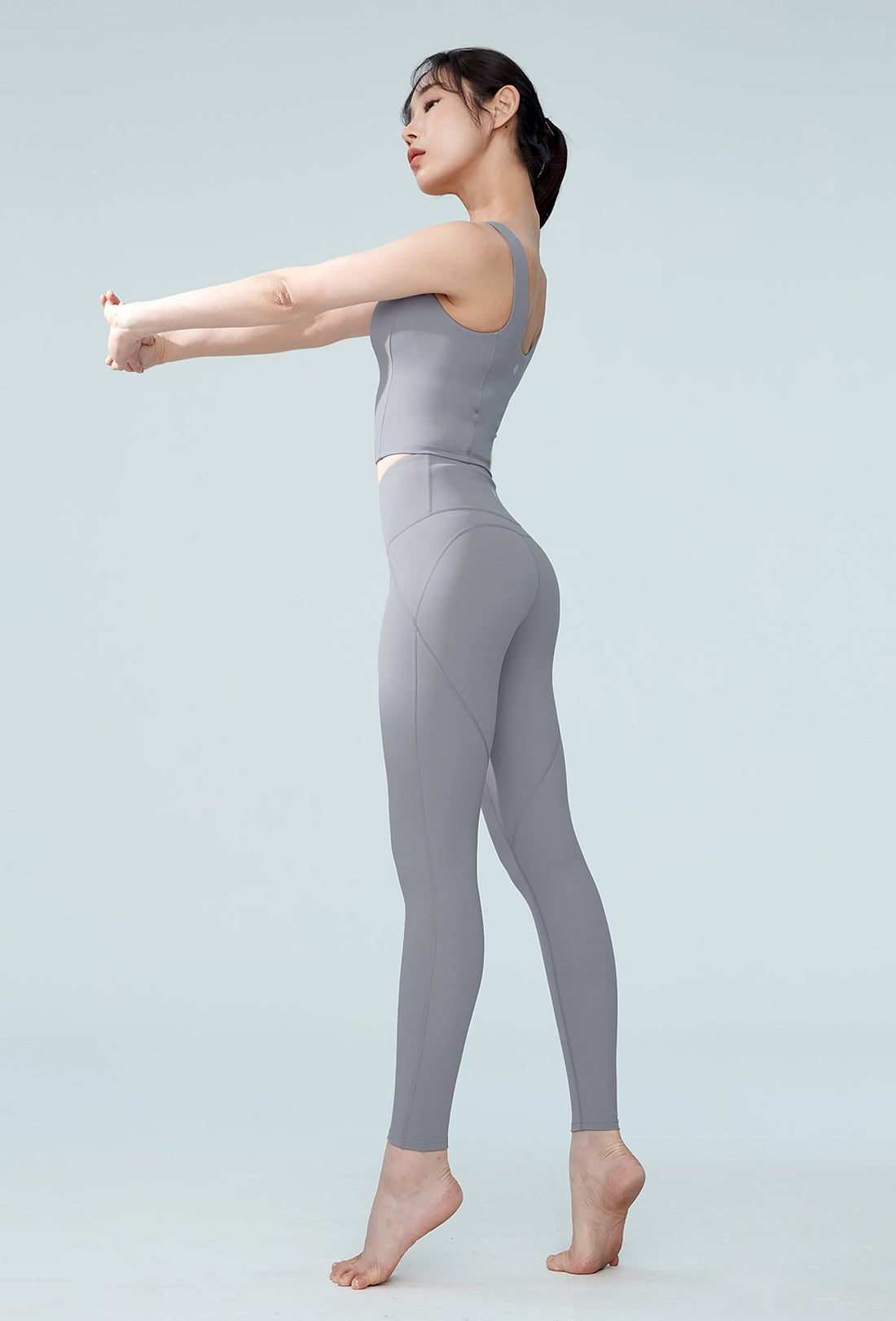 Black Label Signature 380N Leggings - Aurora Gray