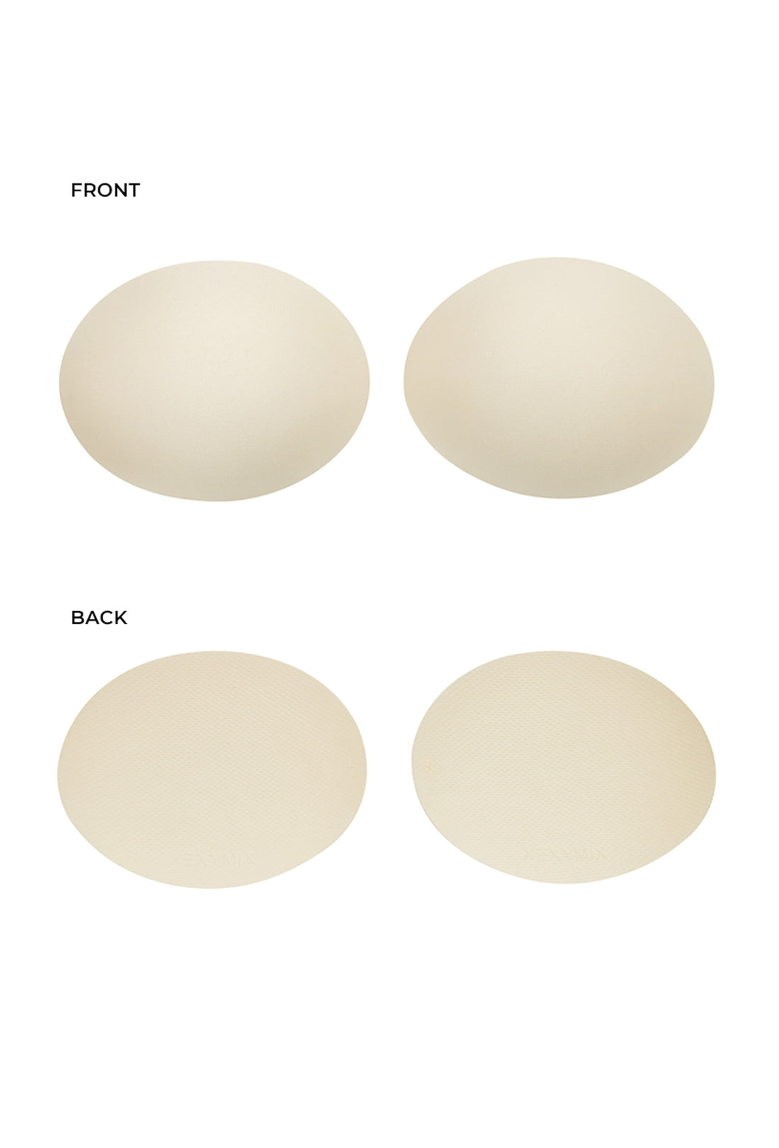XEXYMIX Basic Bra Pads - 1cm