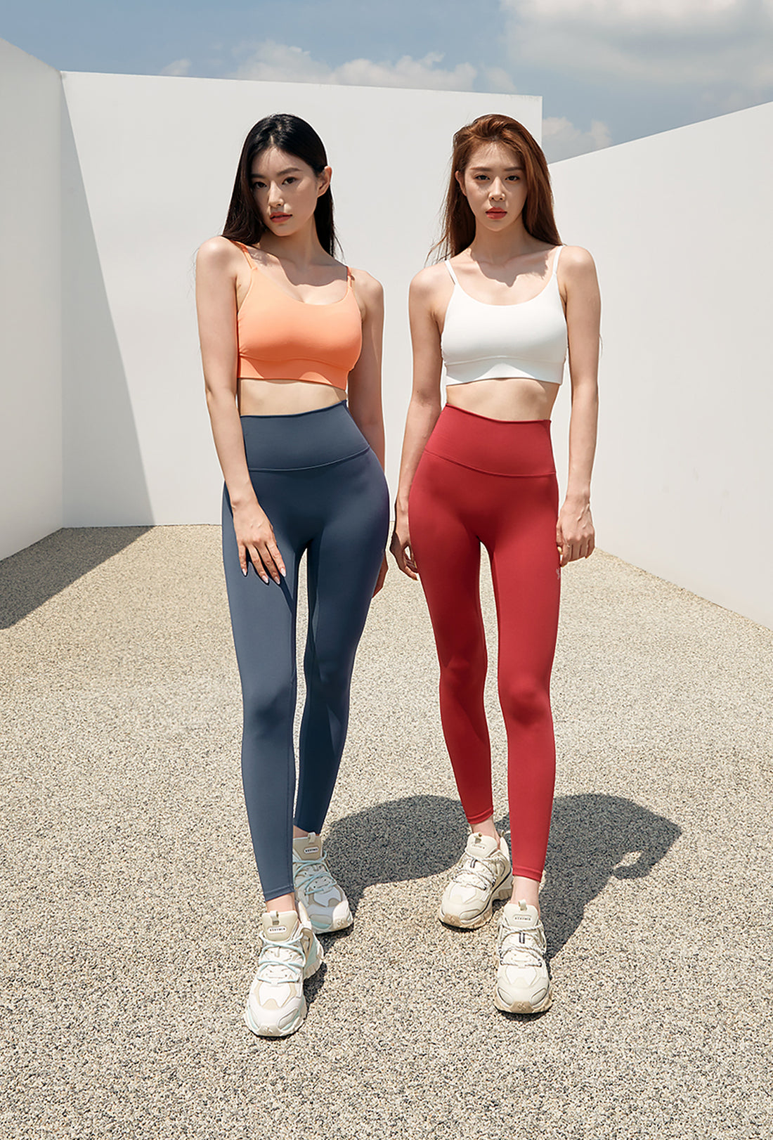 Basic Bra Top - Day Coral