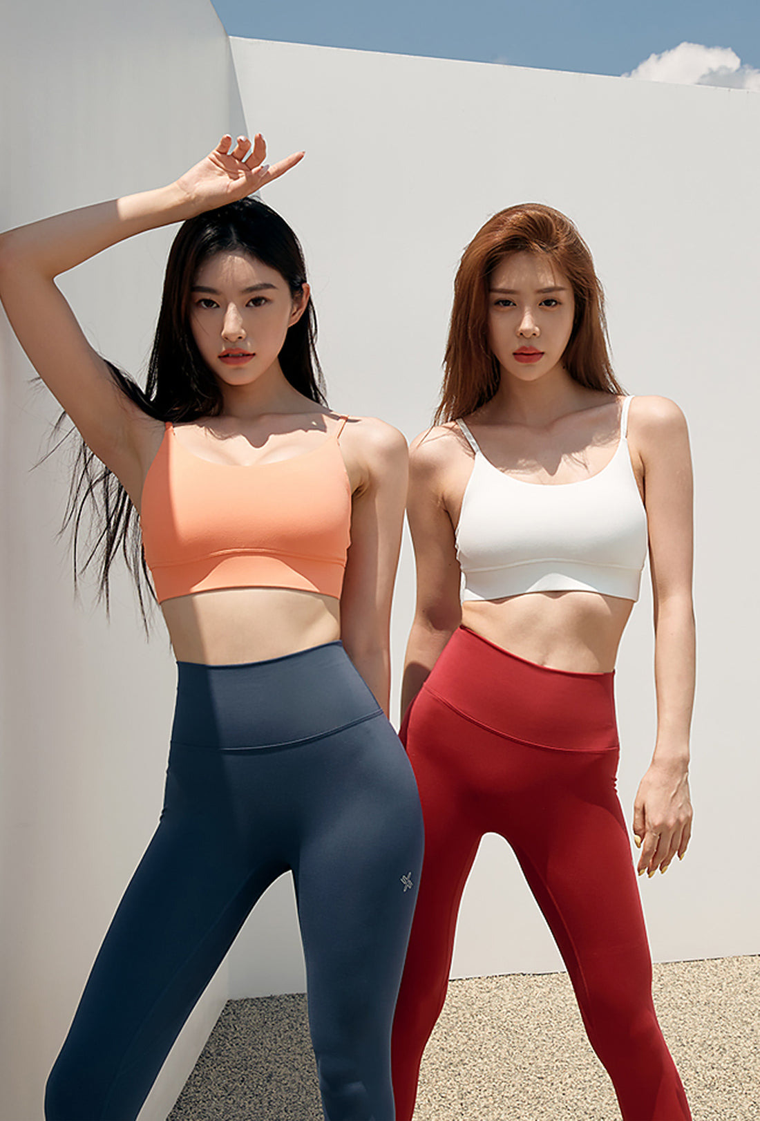 Basic Bra Top - Day Coral