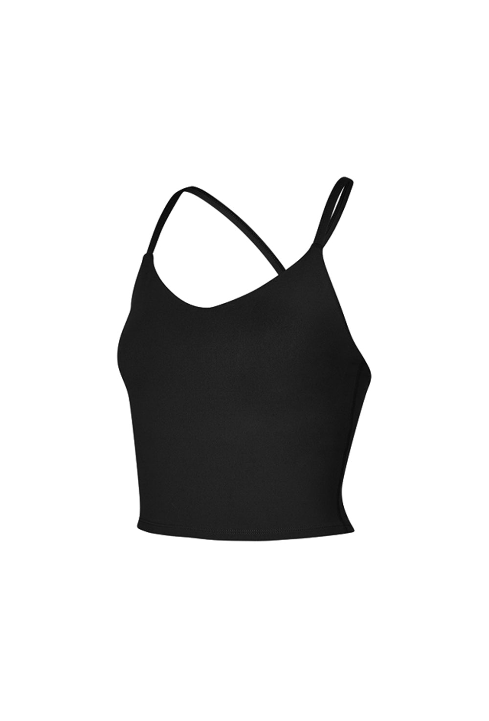 Back Line Bra Top - Black