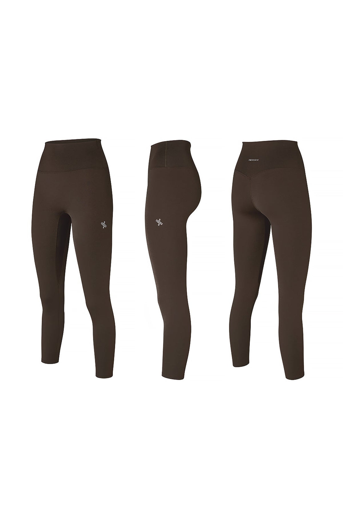 XEXYMIX Cella V-Up 3D Plus Leggings - Chest Brown