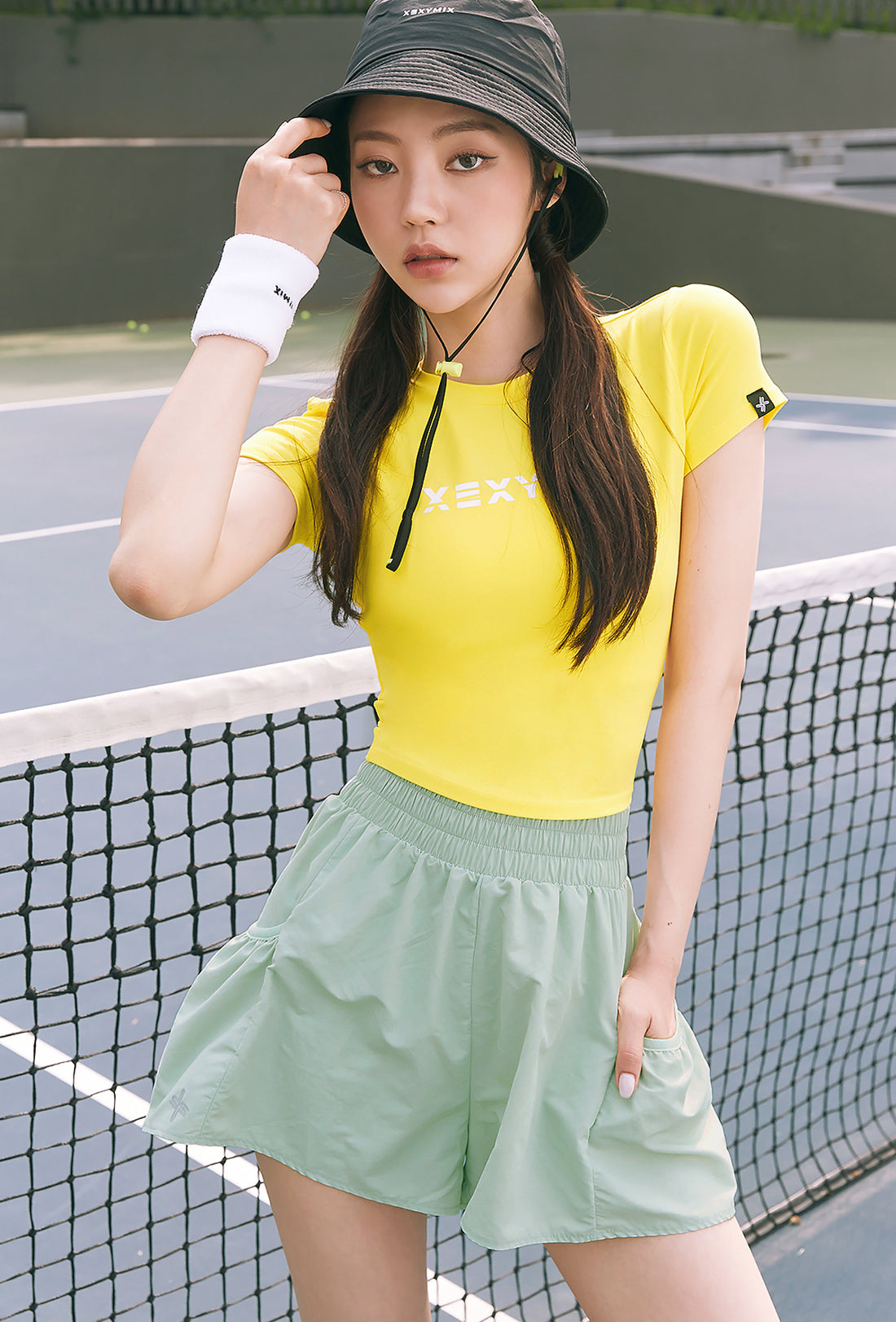 Heva Crop Top - Butter Yellow